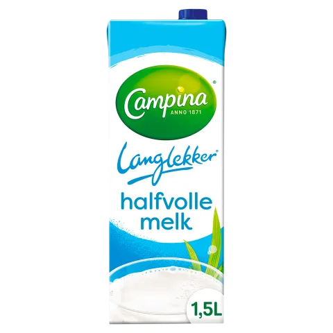 Campina Langlekker halfvolle melk